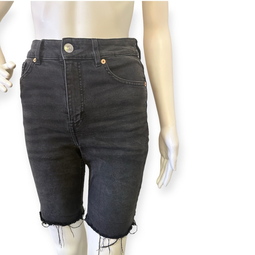 Denim Waist Length Shorts